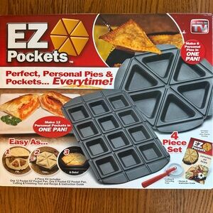 EZ Pockets 4-Piece Pie Maker Set